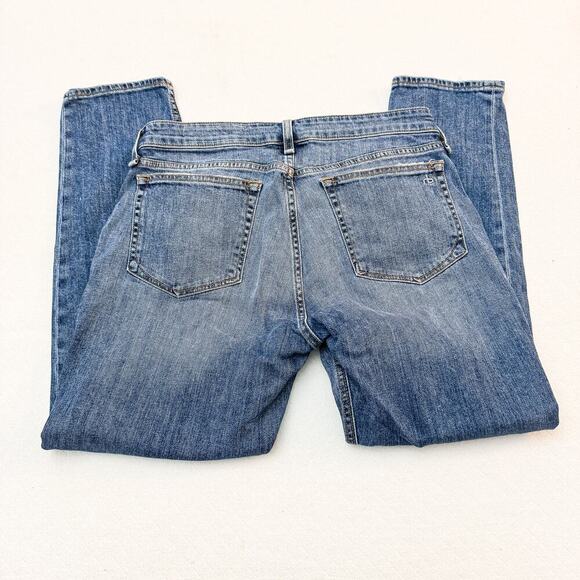Rag & Bone Dre Low-Rise Slim Boyfriend Denim Jeans Color Juli Size 28 - Picture 3 of 9